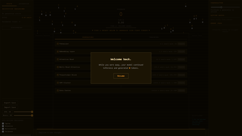 Screenshot of LLM Clicker